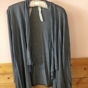 Coldwater Creek Navy/White long sleeve Sweater